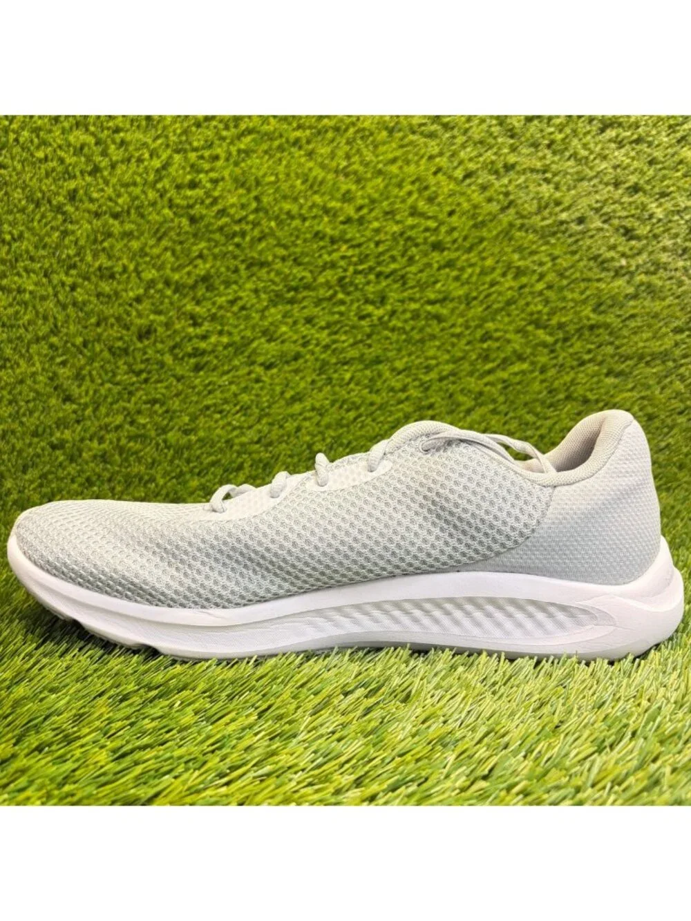 Under Armour Charged Pursuit 3 Mens Size 14 Gray Athletic Running Shoes Sneakers